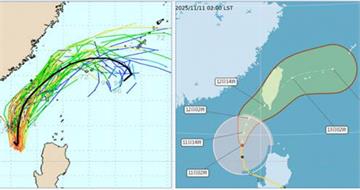 鳳凰持續減弱！今晨發布陸警　東北部共伴效應「防大量致災雨」