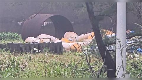 和平島水資源回收中心遭倒廢棄物 檢調搜索約談14人