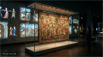 法國國寶貝葉掛毯首度借展倫敦　大英博物館掀搶票狂潮