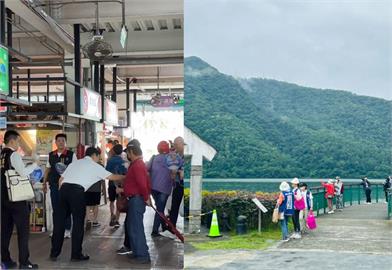 快新聞／辛酸畫面流出？端午連假首日　傅崐萁罕見現身重慶市場「發扇子」