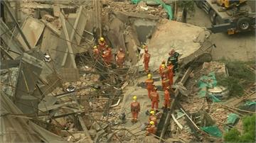 上海豆腐渣大樓坍塌 5人已無生命跡象