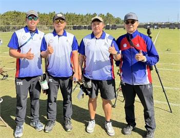 射箭世界盃 台灣陳界綸、黃逸柔複合弓混雙摘銀
