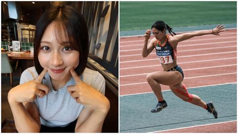運動美女／甜美臉蛋配「超狂二頭肌」！跳遠正妹榎本樹羅反差萌　25歲迎接最後一舞