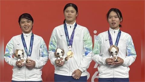 亞運快訊／自由車項目傳捷報！女子團體競速賽0.76秒險勝地主日本奪銅牌