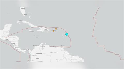 快新聞/地牛翻身!加勒比海規模6.5地震 深度僅10公里