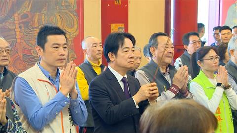 賴清德除夕金山參香.發紅包 盼新年朝野盡速審預算