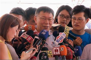 合作有望？柯文哲現身民進黨拜會洪耀福