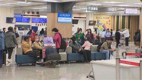 中國突襲軍演 金門機場人潮擠爆!5000旅客行程大亂