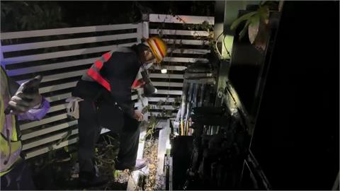 高雄前金區變電箱爆炸　1100戶瞬間停電
