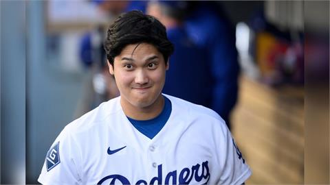 道奇落後1分危急時刻大谷翔平一度可能上場代打。（圖／AP）