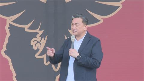 快新聞／「拒絕統戰守護台灣」大遊行　王定宇轟朱立倫「犯罪組織的頭子」
