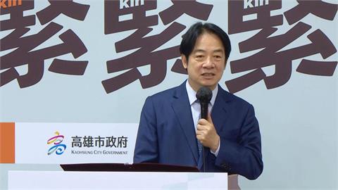 快新聞／賴清德力挺陳其邁新書　暗酸蔣萬安問T答K：替高雄宣傳最多