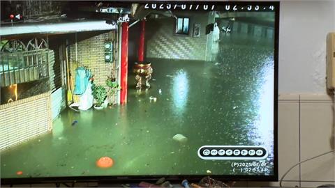 丹娜絲來襲「寶珠溝」水淹40公分　市府：瞬間大雨宣洩不及