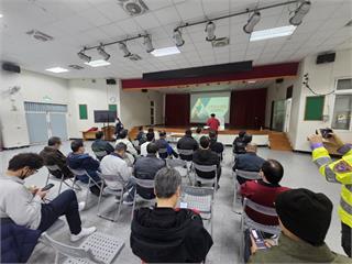 桃消內壢分隊舉辦講習　強化中壢工業區防災應變