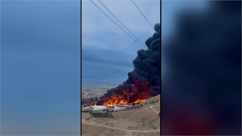 以色列猛轟石油設施　德黑蘭降下黑雨　伊朗強硬：不屈服　無人機轟科威特大樓