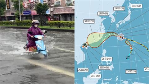 颱風沙德爾逼台！專家揭暴風圈橫掃「1地區」這天起防劇烈風雨