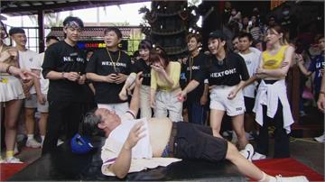 錄《大集合》慘出事！阿龐遭女星狂打「口吐白沫」 對象曝光怨嘆：我們無冤無仇