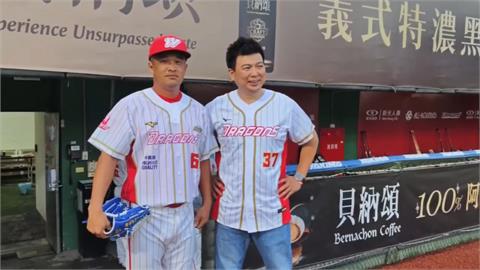 「鷹眼神探」仍有職棒夢！　新莊分局警備隊小隊長石春吉受邀天母開球