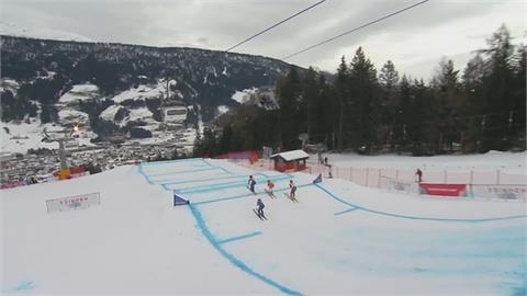 雙板滑雪障礙爭先賽　瑞典最強女將四站皆奪金