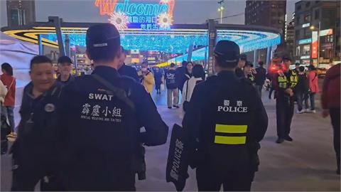 受北市攻擊事件影響　基隆演唱會現場出動上百警力維安