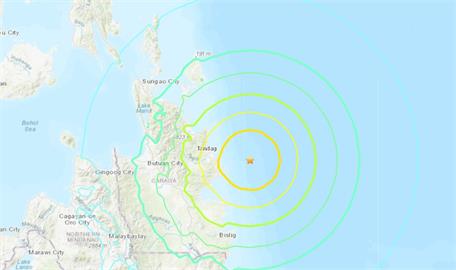 快新聞／菲律賓又震！南部外海規模6.9地震 同地區前一天才有7.6強震