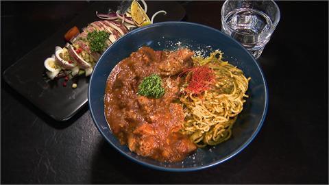 義式料理跨界結合新風味　香烤墨魚包藏珍珠麵外脆內Q