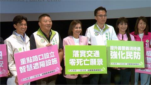 六大願景拚實現「安全高雄」 邱議瑩規劃路口設「智慧遮陽傘」