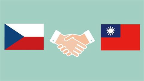 快新聞／捷克與台灣在WHA期間舉行周邊會議　衛生部秀2國國旗握手表友好