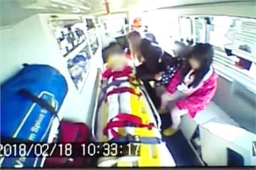 惜惜！出遊潮翻車 9歲女童拋飛頭重傷