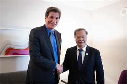 快新聞／龔明鑫與美國務次卿APEC雙邊會談　談及經濟脅迫、台美合作等議題