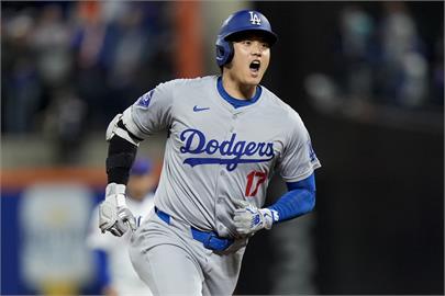 MLB(影)／大谷翔平超大號全壘打！道奇10比2再勝大都會　國聯冠軍戰率先聽牌