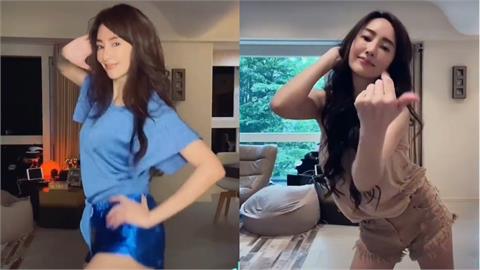 女星關穎在家瘋抖音！露辣腿秀「魅惑舞姿」　狂吸上萬粉絲朝聖