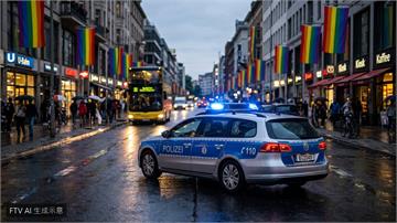 柏林同志遊行旁驚傳車輛衝撞 Merz痛批可怕行徑誓言嚴懲