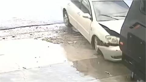 疑天雨路滑! "170萬露營車"遭駕駛撞爛 店家無奈報廢