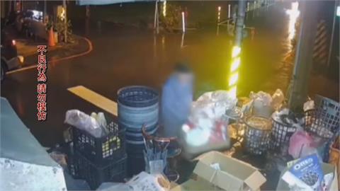 垃圾亂丟資源回收業者門口！　＂不分類飄惡臭＂男子屢勸不聽