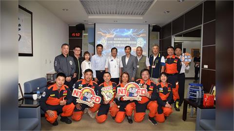 快新聞／強強聯手！新北消防局、台電簽MOU　打造高空救援升級版防護網