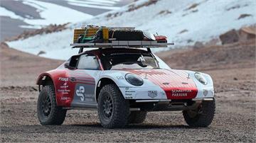 換裝門軸的特別版Porsche 911　賽車挑戰全球最高火山