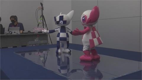 東奧吉祥物機器人亮相 會跳舞還會與人互動