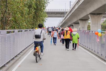 台中最長自行車道　綠空廊道全長21.7公里完工