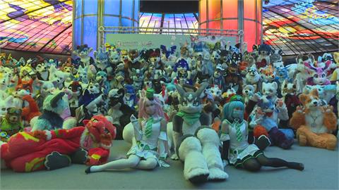 氣溫近30度　Cosplay穿「毛毛裝」扮演動物