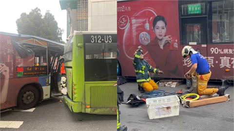 憾！北市公車追撞「釀15傷1死」　愛妻「送醫不治」丈夫難過到失語