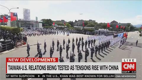 國慶大典秀軍武肌肉　CNN NHK報導台灣軍備