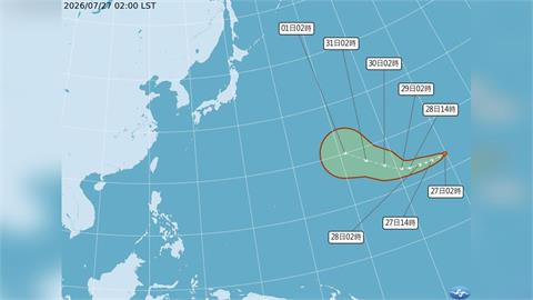 快新聞／還有颱風假？「白海豚」大又強估今生成　專家曝是否影響台灣