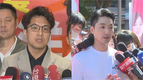 放兩天假還是輸，蔣萬安颱風天Google 搜尋聲量遭沈伯洋海放。（圖／民視新聞資料照）