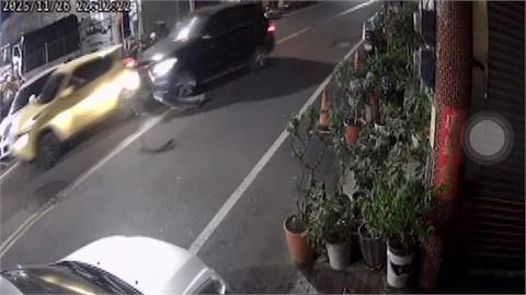 彰化員林一車撞兩車釀一人傷 駕駛涉肇逃 警方循線追查