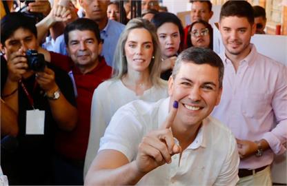 快新聞／巴拉圭總統大選計票　挺台執政黨候選人暫時大幅領先