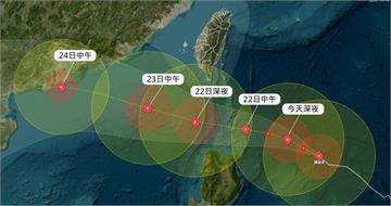 雙強颱共舞！樺加沙強度大躍升「登今年風王」　1圖看風雨時程