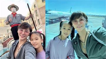 《豆腐媽媽》李沛綾克服五層樓高滑梯！進劇組拍攝前 帶女兒出國「魔鬼獨立特訓」