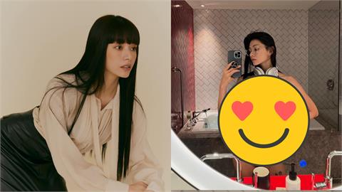郭源元「浴室比基尼」遭鏡中反射出賣！真實身形見光…她驕喊：還好年輕