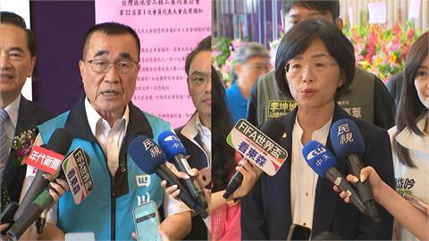 競選主視覺比拚！　　李四川橋梁意象　蘇巧慧溫暖創新